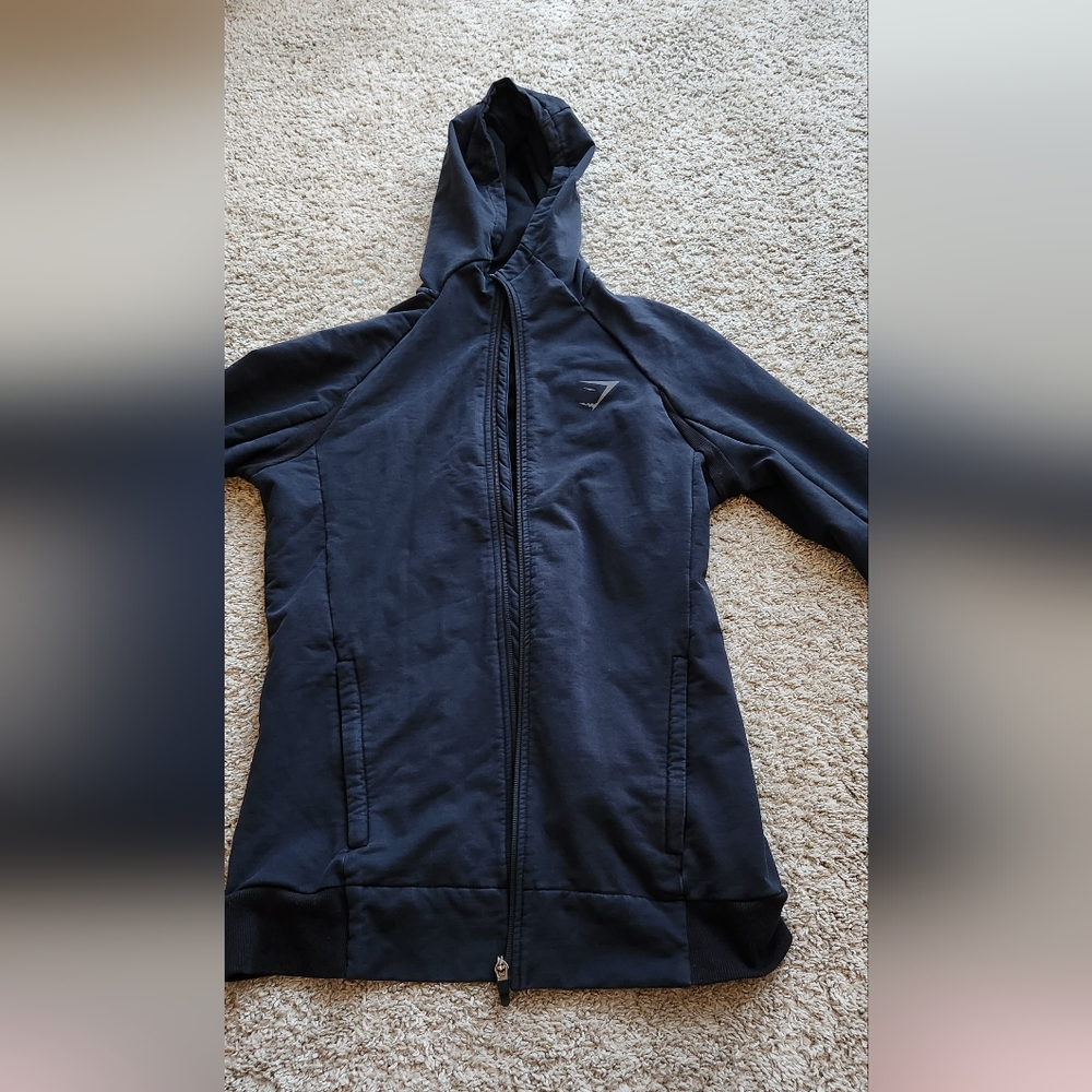 Gymshark stealth zip hoodie